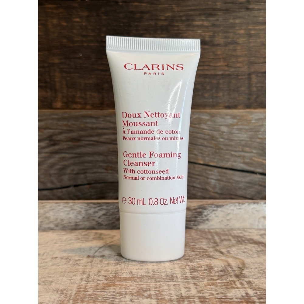 Clarins Gentle Foaming Cleanser‎ Travel Size 0.8oz
